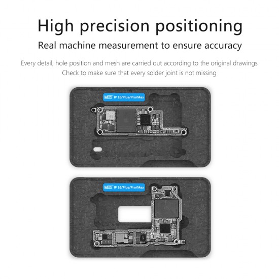 MaAnt M072 Middle Layer Tin Planter | iPhone X-16 Pro Max Reballing Platform MaAnt M072 Integrated Tin Planter BGA Reballing Station for iPhone X to 16 Pro Max motherboards