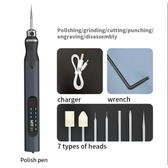 MaAnt D1 Intelligent Charging Polishing Grinding Pen