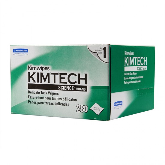 Kimtech Kimwipes Fiber Cleaning Paper 280pcs/box Kimperly Wipes Optical Fiber Wiping Paper Kimtech Wipes 34155