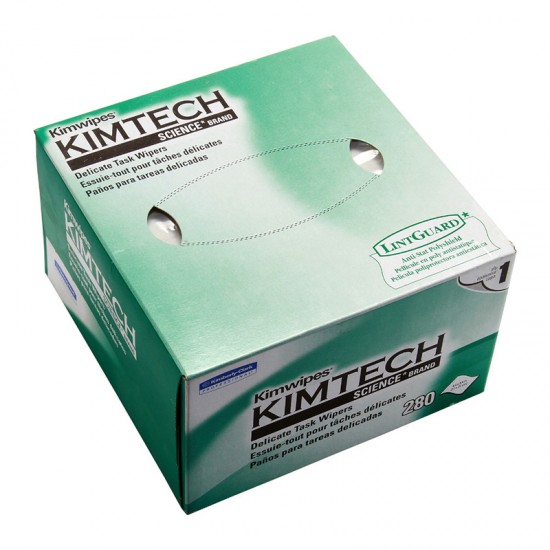 Kimtech Kimwipes Fiber Cleaning Paper 280pcs/box Kimperly Wipes Optical Fiber Wiping Paper Kimtech Wipes 34155