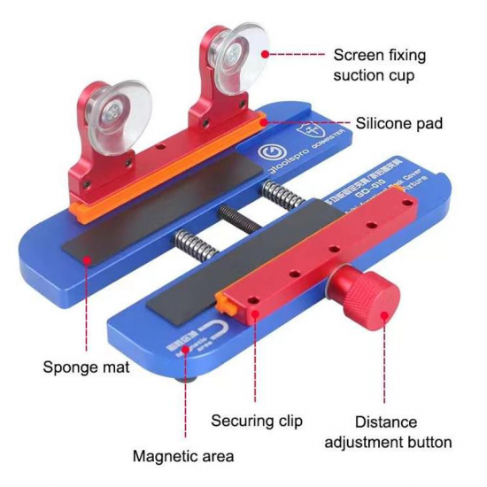 Gtoolspro GO-010 Multifunctional Back Cover Opener & Clamp Fixture For Moblie Phone Repair