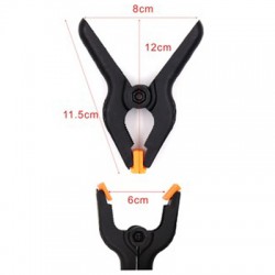 Plastic Clip Fixture LCD Screen Fastening Clamp 8*12*6CM Plastic Clip Fixture LCD Screen Fastening Clamp 8*12*6CM