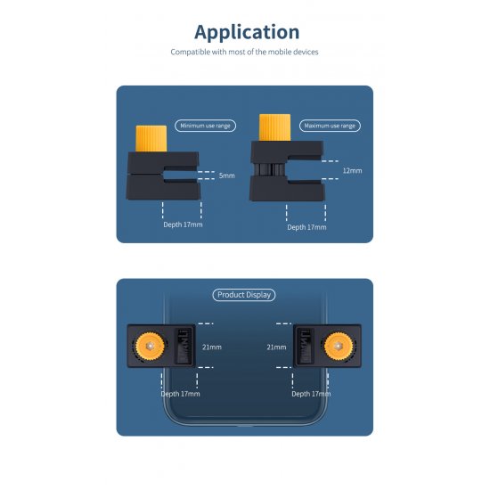Qianli iClamp 2.0 Adjustable Phone LCD Screen Fixing Clamp 4pcs Set