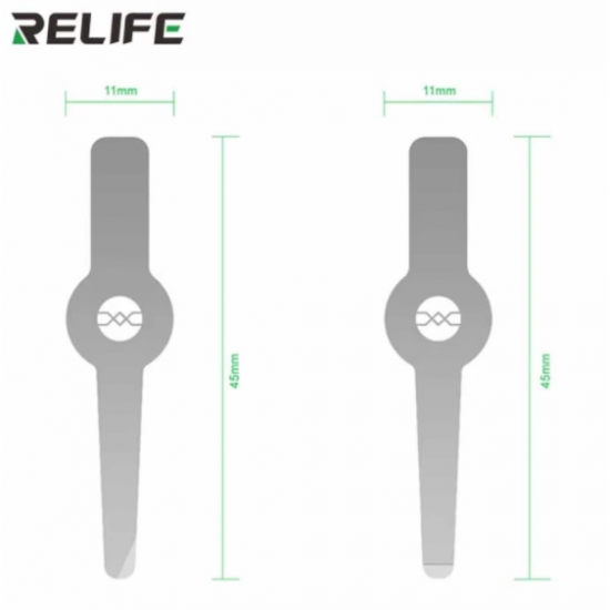 Relife RL-101H Gelaagde Speciale Blade Set Hoge Taaiheid En Elasticiteit Beschermen Moederbord Chip Voor Mobiele Telefoon Reparatie