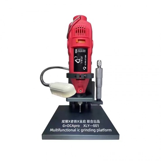 G+OCA Pro XLY-001 Multifunctional IC Grinding Tool and Camera Ring Grinding for iPhone LCD and Back Glass Repair