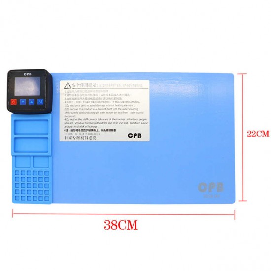 CPB.320 LCD Screen Heating Pad for iPhone iPad Samsung Repair(110V/220V)