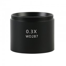 0.3X WD287 Stereo Microscope Auxiliary Objective Lens Barlow Lens 0.3X WD287 Stereo Microscope Auxiliary Objective Lens Barlow Lens