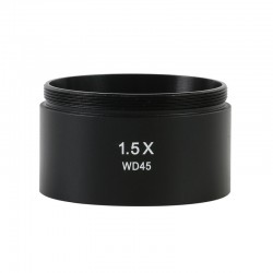 1.5X WD45 Stereo Microscope Auxiliary Objective Lens Barlow Lens 1.5X WD45 Stereo Microscope Auxiliary Objective Lens Barlow Lens