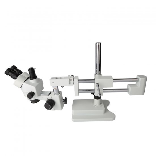Microscope 37045-STL2 Trinocular HD Stereo Microscope 7X-45X Big Boom Stand Universal Bracket for Mobile Phone Repair