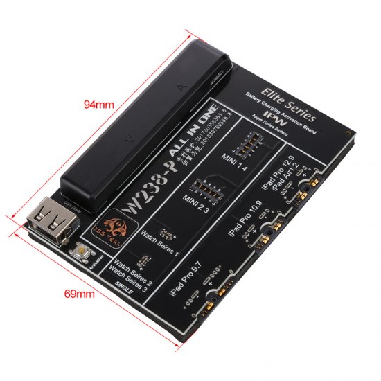 W238-P Battery Tester Quick Charger Activation Circuit Board For iPad and Apple Watch Series Battery