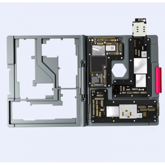 iScoket For iPhone 12 Series Fix-12 Mainboard Layering Tester Logic Board Mid-Frame Upper/Lower Detection Fixture