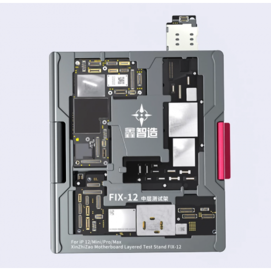 iScoket For iPhone 12 Series Fix-12 Mainboard Layering Tester Logic Board Mid-Frame Upper/Lower Detection Fixture