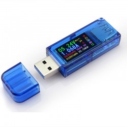 AT34 USB3.0 IPS HD Color Screen USB Tester Voltage Current Capacity Energy Power Charger Tester Multimeter AT34 USB3.0 IPS HD Color Screen USB Tester Voltage Current Capacity Energy Power Charger Tester Multimeter