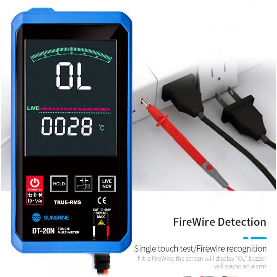 SUNSHINE DT-20N Smart Touch Multimeter