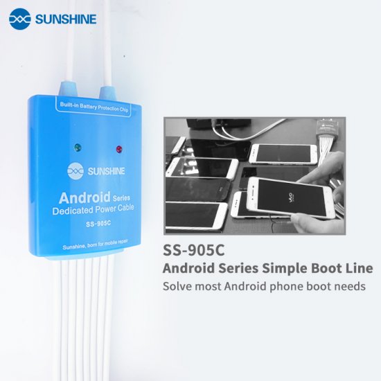 SS-905C Android Series Dedicated Power Cable #Sunshine