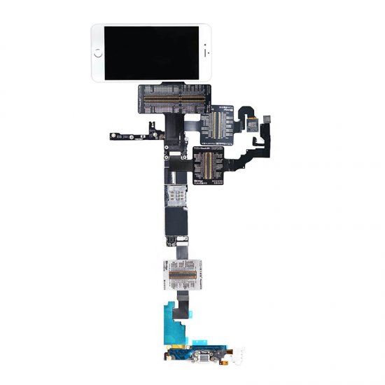 QianLi PCBA Front Camera/Rear Camera/Dock Connector/Touch Testing Cable for iPhone 6 Plus
