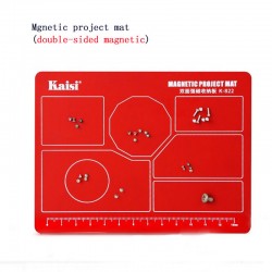 K-822 Strength Magnetic Storage Mat for Metal Tweezers Screw Screwdriver Repair Tools K-822 Strength Magnetic Storage Mat for Metal Tweezers Screw Screwdriver Repair Tools