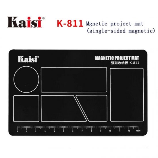 K-811 Strength Magnetic Storage Mat for Metal Tweezers Screw Screwdriver Repair Tools