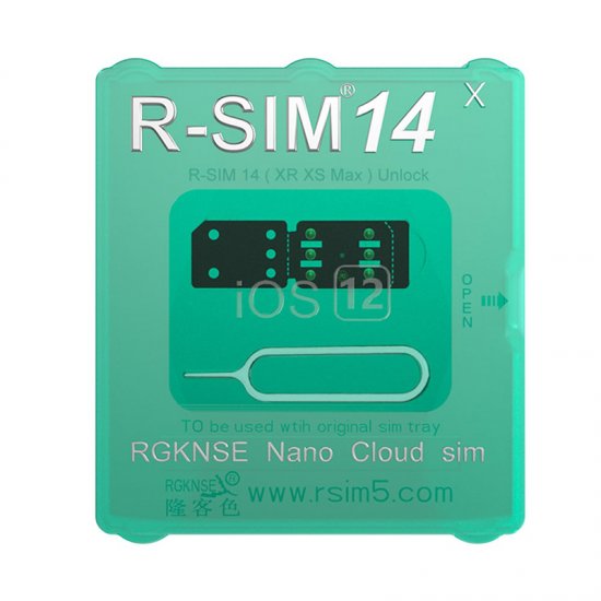 R-SIM14 X Ultra ICCID SIM Card Sticker for iPhone 6 to XS Max
