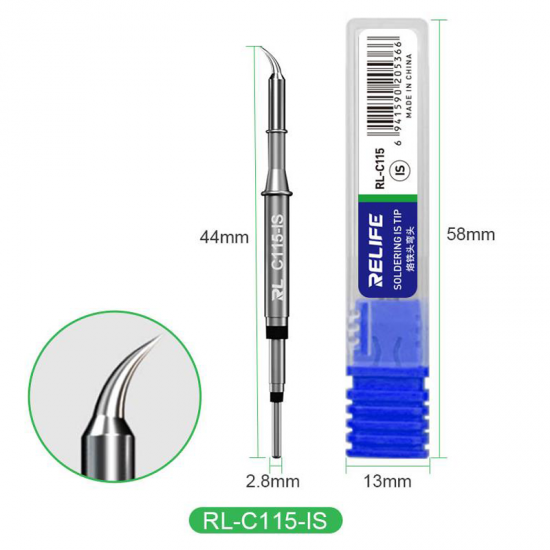 RELIFE C115 Series Soldering Iron Tips