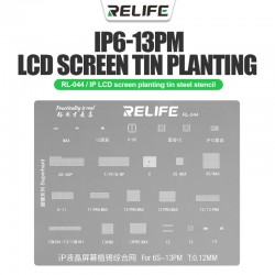 RELIFE RL-044 for iP6S to iPhone 13 Pro Max LCD Screen Tin Planting 