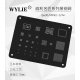 For iPad Series WYLIE Black BGA Reballing Stencil