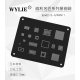 For iPad Series WYLIE Black BGA Reballing Stencil