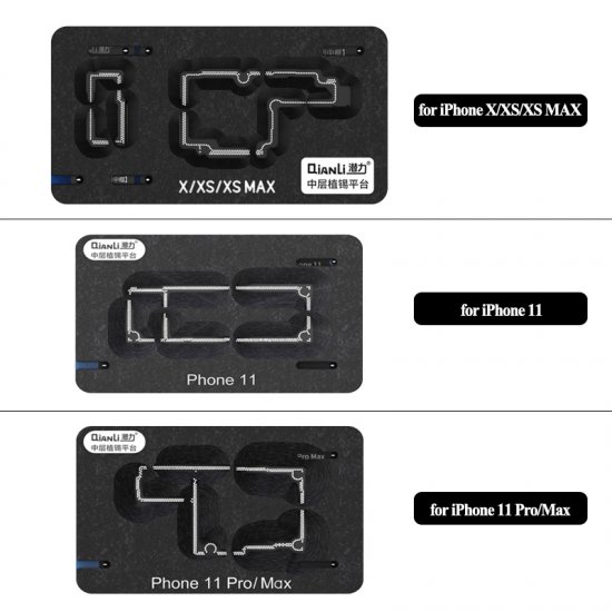 QianLi ToolPlus Middle Frame Reballing Platform for iPhone