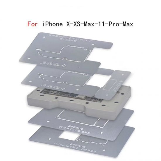 6 in1 Middle Frame Reballing Platform for iPhone X/XS/XSMAX /11/11Pro/11ProMax