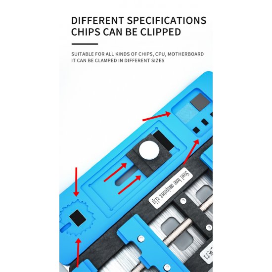 MaAnt T1 Universal PCB Holder High Temperature Resistance IC Chip Motherboard Jig Board