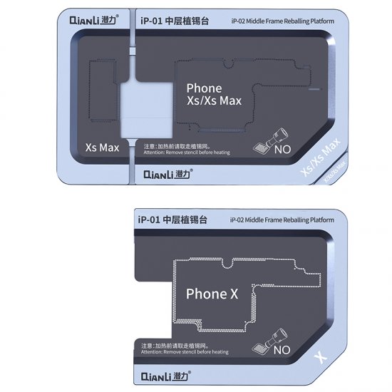 QianLi ToolPlus iP-01 Middle Frame Reballing Platform for iPhone X/XS/XSMax