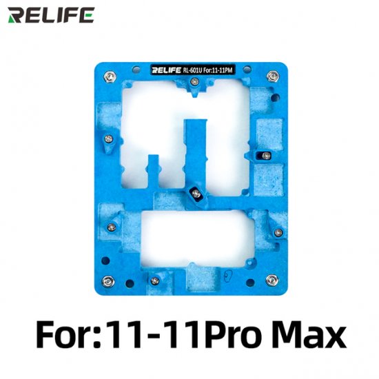 RELIFE RL-601U Modular Precision Positioning Clamp iPhone Repair Motherboard Fixture with Base for IPX-12 Series