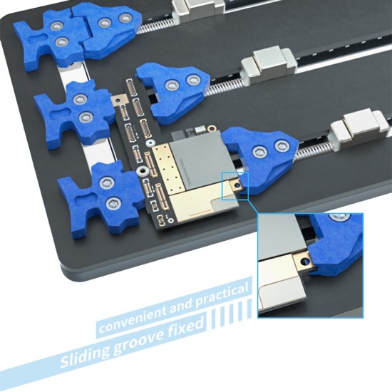MiJing T23max Universal Triaxial Multifunction PCB Board Holder Fixture Motherboard Chip Maintenance Repair Platform