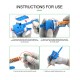 RL-062A Manual Glue Gun Needle Booster Suitable for 10cc Syringe Oil, Solder Paste, UV Solder Mask oil, Structural Adhesive