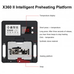 XINZHIZAO X360II Intelligent Preheating Platform with iPhone X-14 Series Motherboard Layered Welding Module & Face ID Dot Matrix 8pcs Modules XINZHIZAO X360II Intelligent Preheating Platform with iPhone X-14 Series Motherboard Layered Welding Module & Face ID Dot Matrix 8pcs Modules