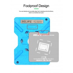 RELIFE RL-601M Suitable for Tin Planting of Lower CPU of  iPhone 6 to iPhone 13 Series