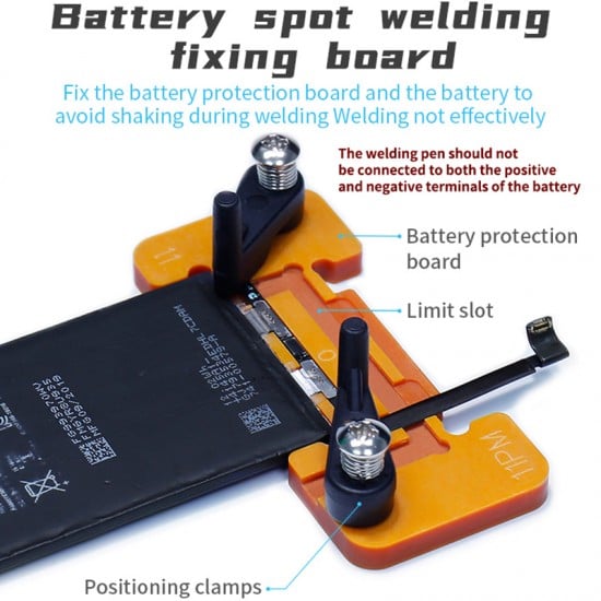 QianLi Macaron Portable Spot Welding Machine Micro Spot Welder for Android iPhone 11/12 Series Battery DIY Manual-Auto Flex Replacement Repair Pen Kit Tool