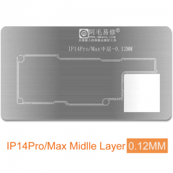 AMAOE BGA Reballing Stencil for iPhone 14 Pro / Max Middle Layer Reballing Stencil Station Kits AMAOE BGA Reballing Stencil for iPhone 14 Pro / Max Middle Layer Reballing Stencil Station Kits