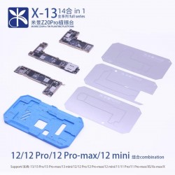 MiJing Z20 Pro 14 IN 1 BGA reballing Fixture For iPhone X-13 Pro Max MiJing Z20 Pro 14 IN 1 BGA reballing Fixture For iPhone X-13 Pro Max