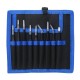 9 in 1 ESD Precision Stainless Steel Tweezers Set Anti Static Repair Tools Kit for Electronics Phone Repairing BGA Work