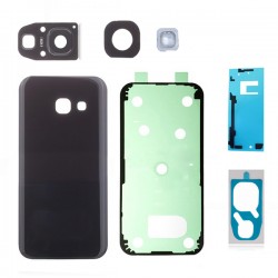 For Samsung Galaxy A5 (2017) A520 Back Glass Assembly Black
