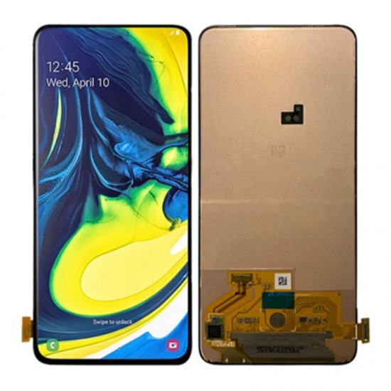 for Samsung Galaxy Samsung Galaxy A80 LCD Screen Black Ori