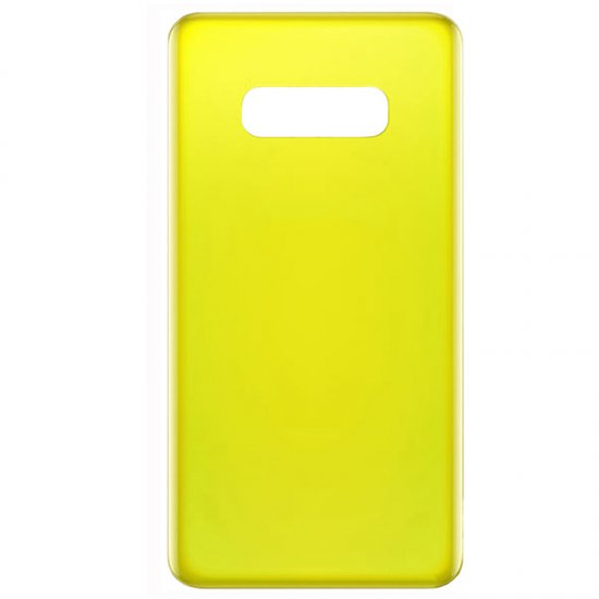 Samsung Galaxy S10e Battery Door Yellow OEM                                                                                         