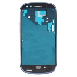 Samsung Galaxy S3 Mini I8190 Front Housing Blue HQ Samsung Galaxy S3 Mini I8190 Front Housing Blue HQ