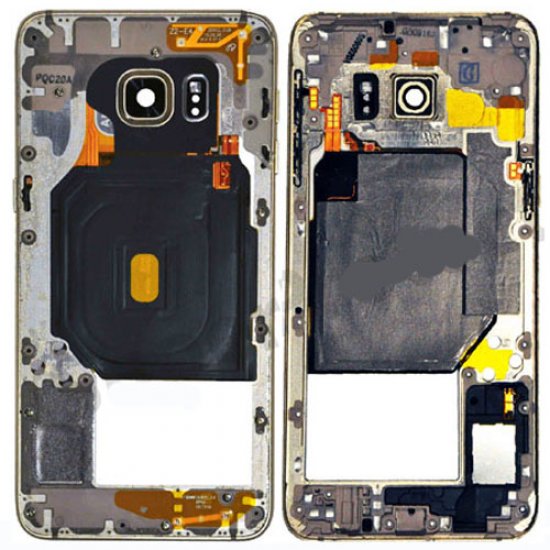 Samsung Galaxy S6 Edge+ G928F Middle Frame Gold Ori R