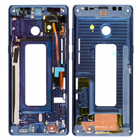 Samsung Galaxy Note 8 Front Housing Blue Ori