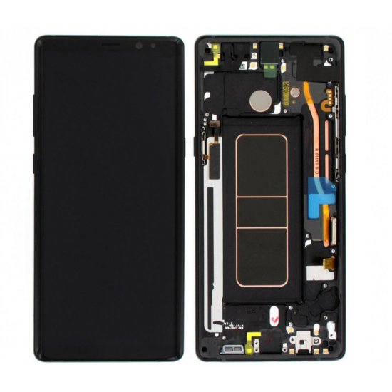Samsung Galaxy Note 8 N950F LCD Screen Replacement With Frame Black Ori
