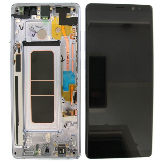 Samsung Galaxy Note 8 N950F LCD Screen Replacement With Frame Purple  Ori