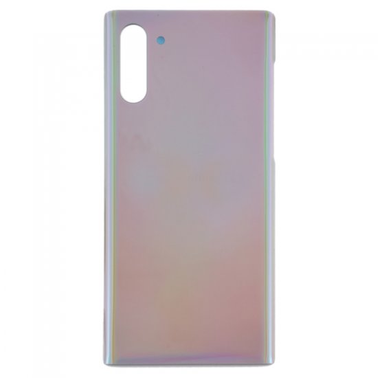 For Samsung Galaxy Note 10 Back Cover Silver