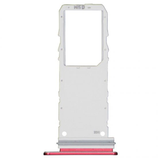For Samsung Galaxy Note 10 Sim Card Tray Red Single Card  Version